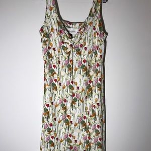 Eva & Claudi Women’s White Floral Print Dress L